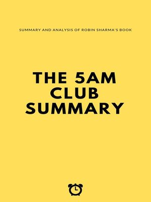 cover image of The 5 AM Club Summary